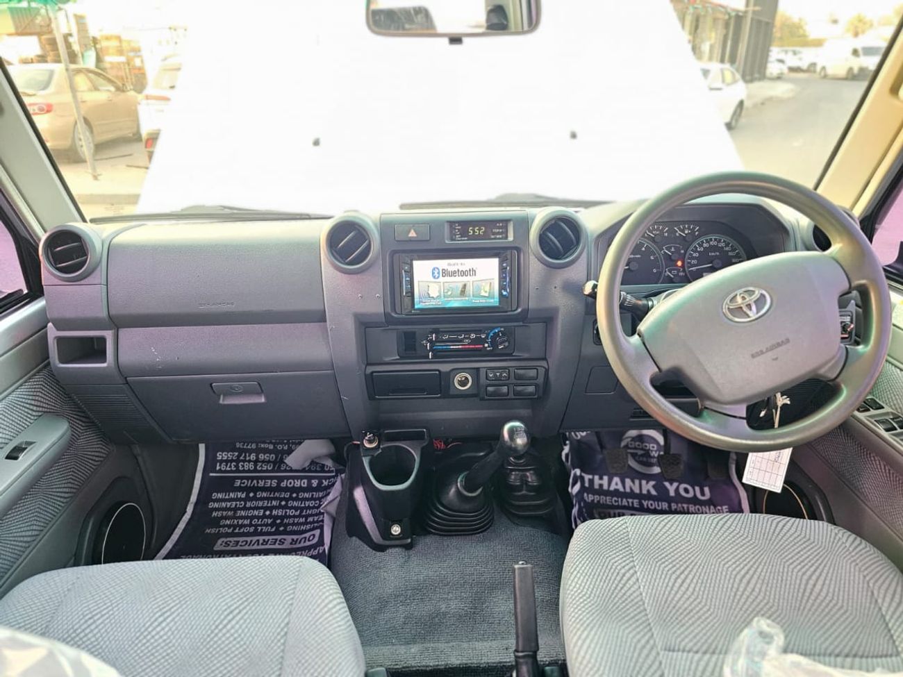 Toyota Land Cruiser Toyota landcruise pickup 2015 Model 4.5L Diesel engine Colour sliver Transmission Manual Interior bl