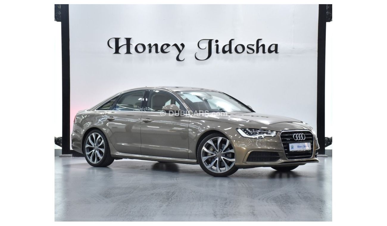 Audi A6 EXCELLENT DEAL for our Audi A6 S-Line 50TFSi QUATTRO ( 2015 Model ) in Brown / Beige Color GCC Specs