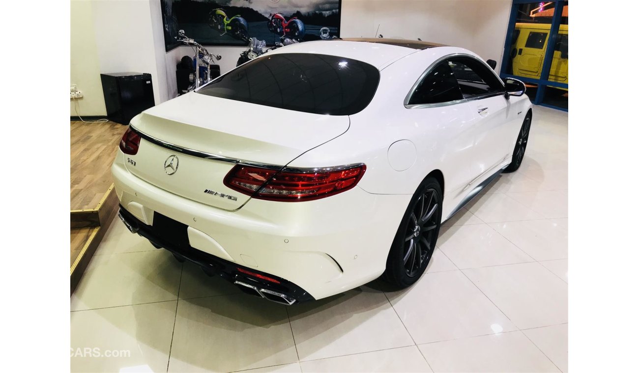 Mercedes-Benz S 63 AMG Coupe 2016 - GARGASH WARRANTY - FULL OPTION