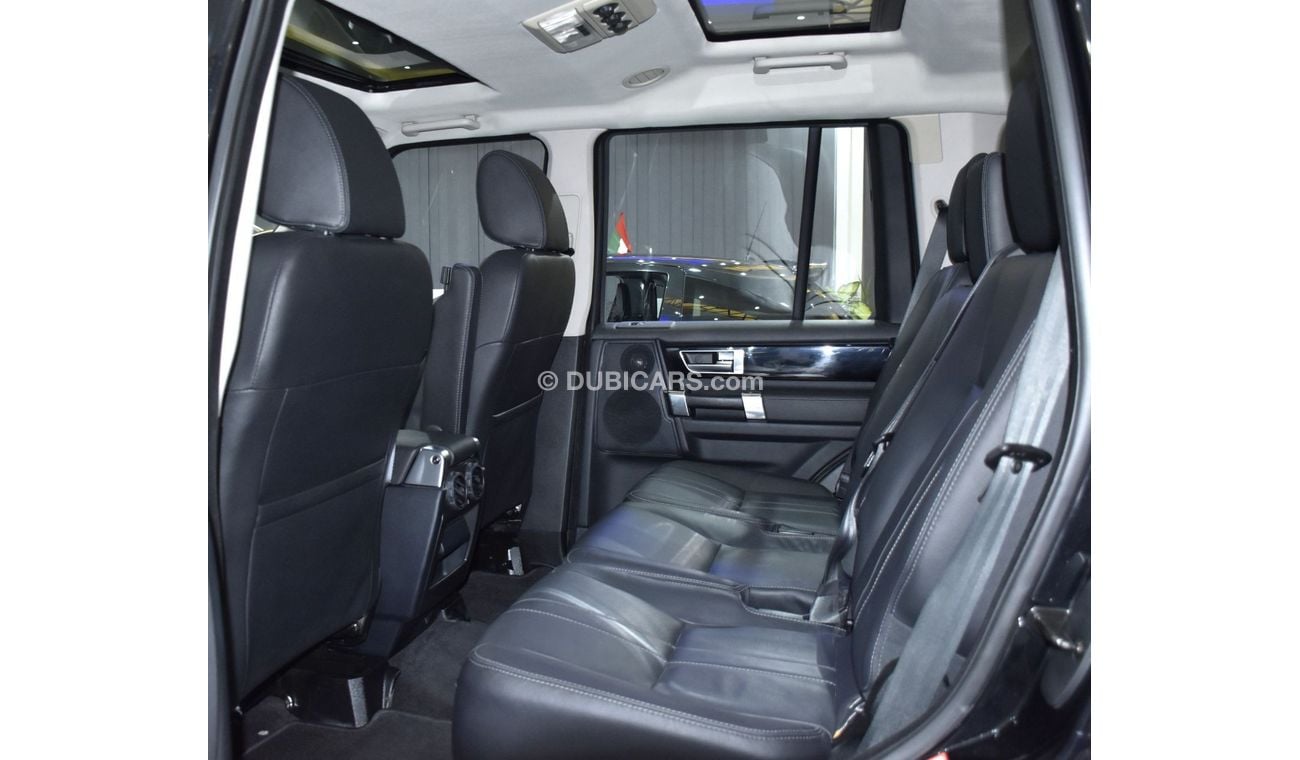 Land Rover Discovery EXCELLENT DEAL for our Land Rover LR4 SCV6 HSE ( 2015 Model ) in Black Color GCC Specs