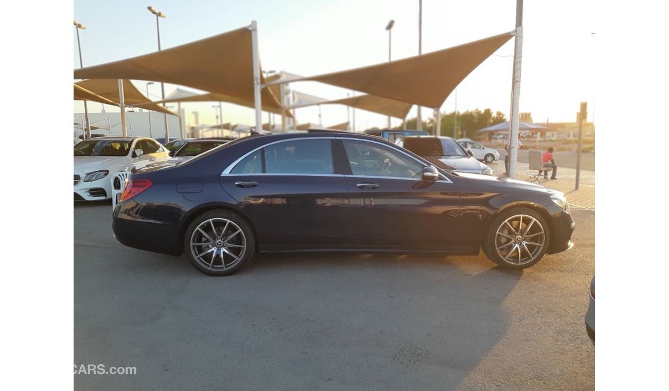 Mercedes-Benz S 550 مرسيدس بنز S 550 2017 وارد امريكي فل اوبشين فتحة جلد بانوراما يوجد كاميرا خلفية نظيفة جدا وبحالة ممت