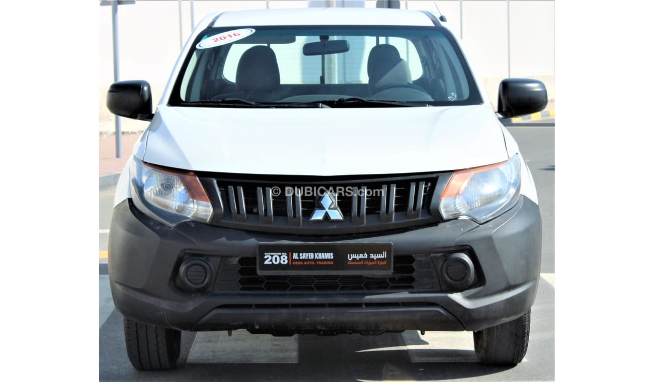 Mitsubishi L200 Mitsubishi L200 2016 GCC in excellent condition, without accidents, very clean from inside and outsi