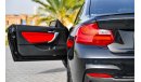 بي أم دبليو M235 | AED 1,939 Per Month | 0% DP | AC Schnitzer Exhaust System!