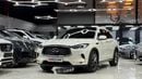 Infiniti QX50 Luxury 2.0L RWD GCC INFINITY FULLY SERVICED MIND CONDITION WITH WARRANTY AND FINANCE