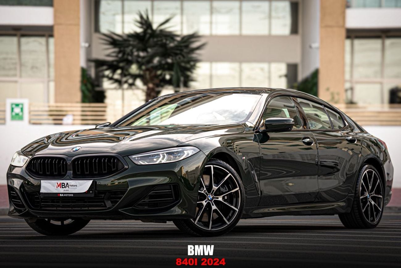 بي أم دبليو 840i GCC UNDER WARRANTY AGMC 2027