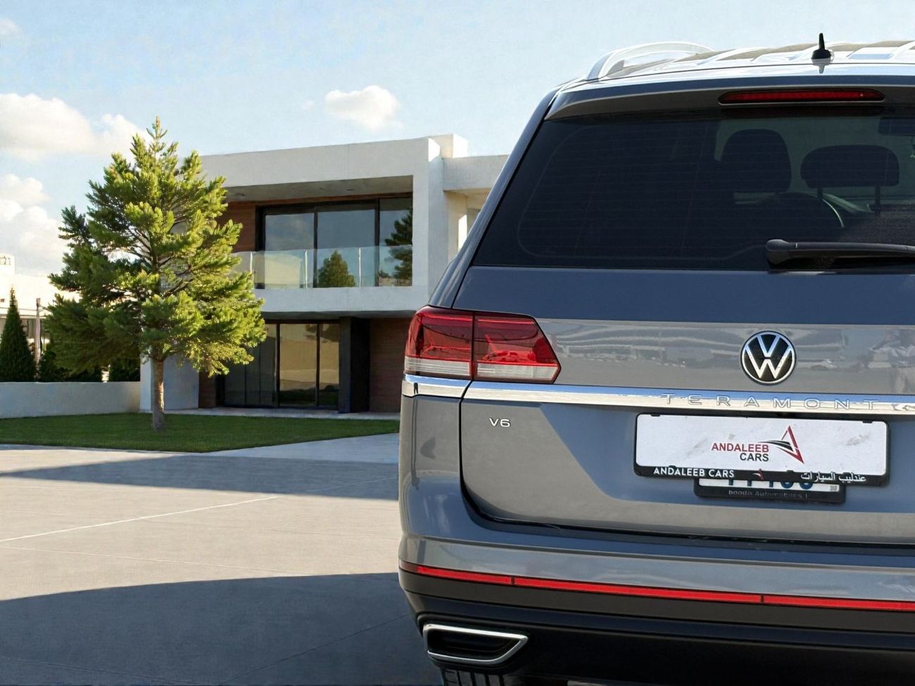 Volkswagen Teramont SE 3.6L V6 A/T | 2022 | GCC SPECS | AED 1,200 per month