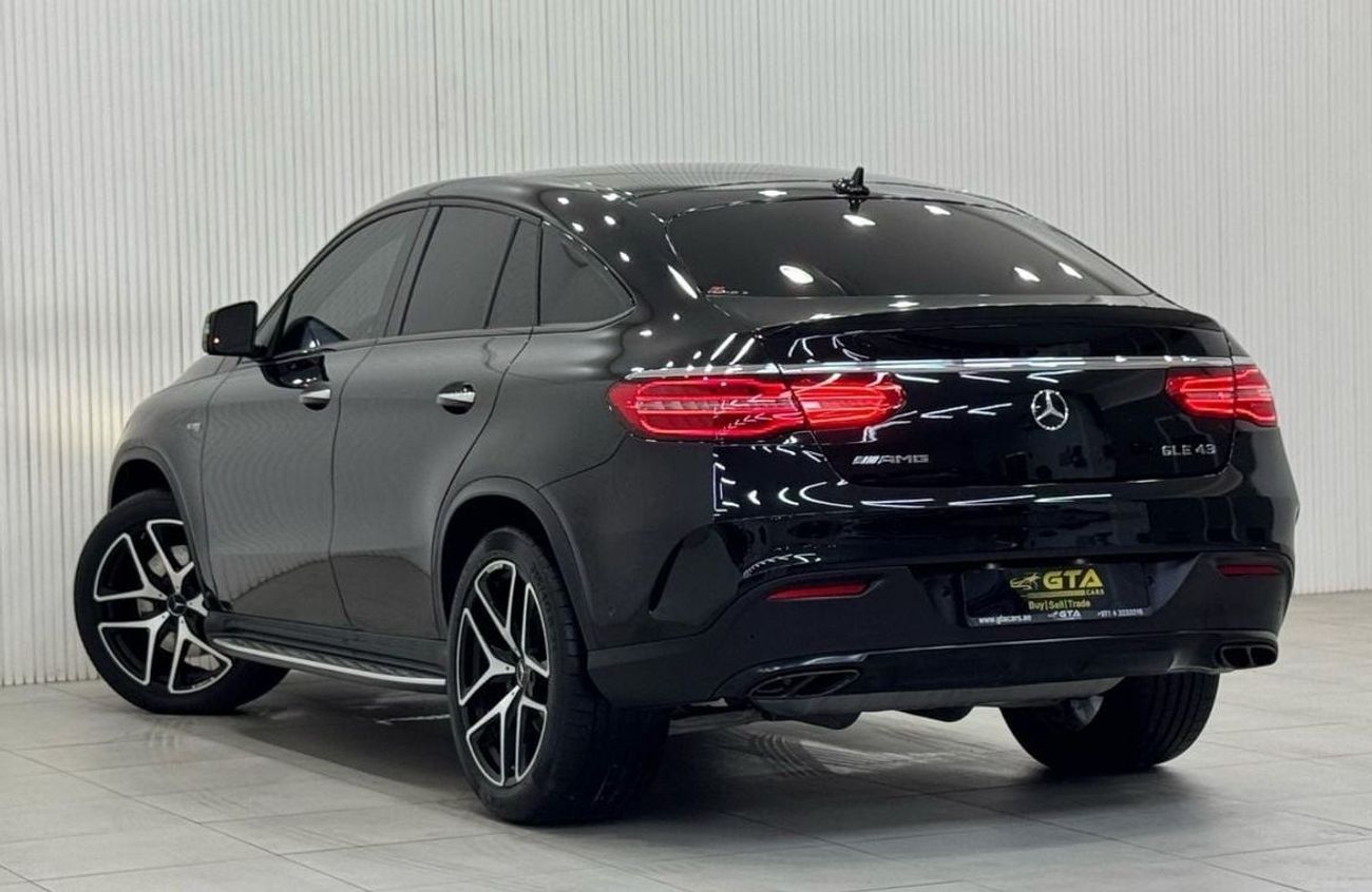 Mercedes-Benz GLE 43 AMG 4MATIC+ 3.0L 2019 Mercedes Benz GLE43 AMG 4MATIC Coupe, Warranty, Full Mercedes Service History, GCC