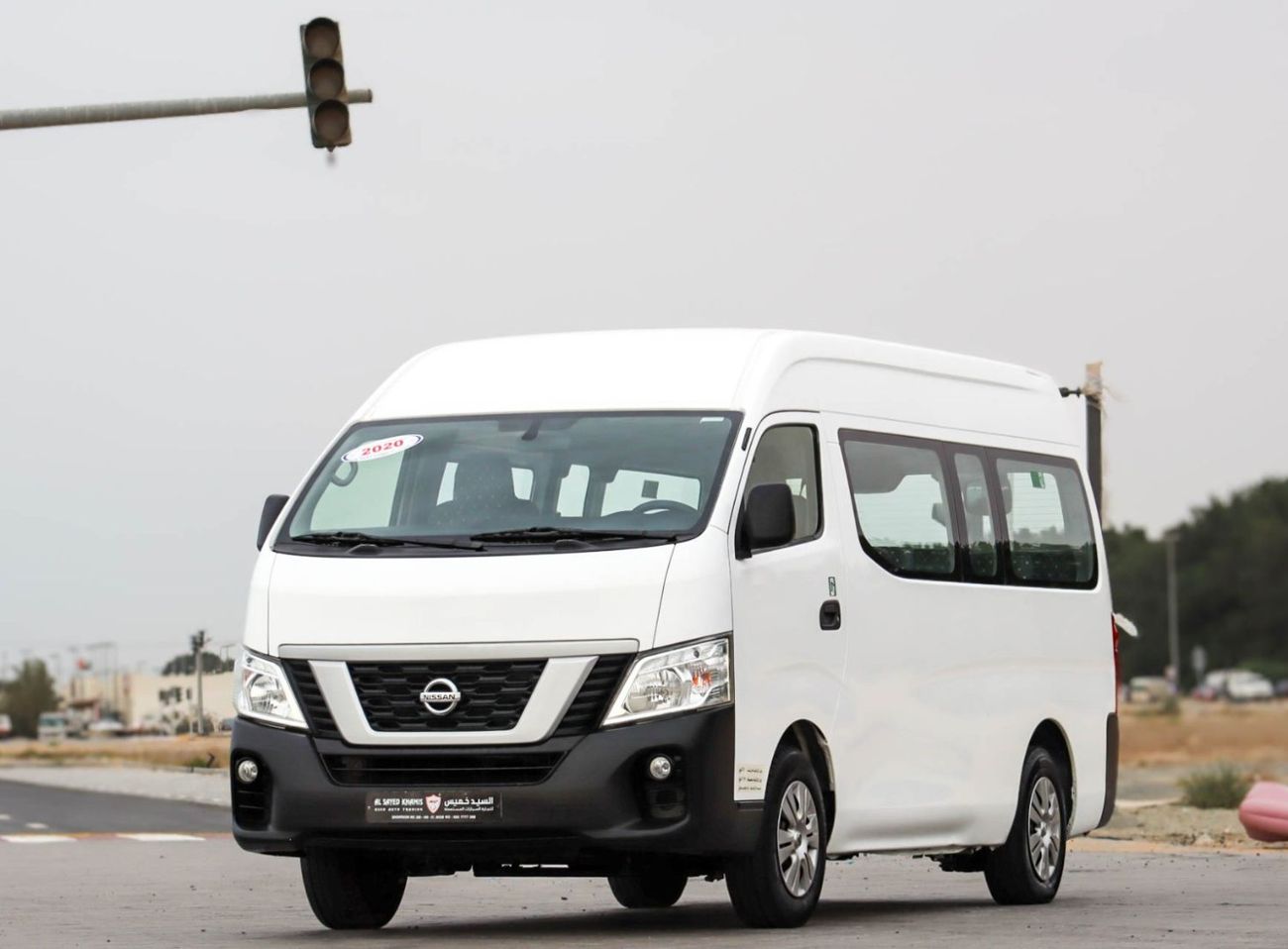 Nissan Urvan Std 2.5L (14 Seater) Nissan Urvan 2.5L 2020 GCC Original Paint accident-free in excellent condition,