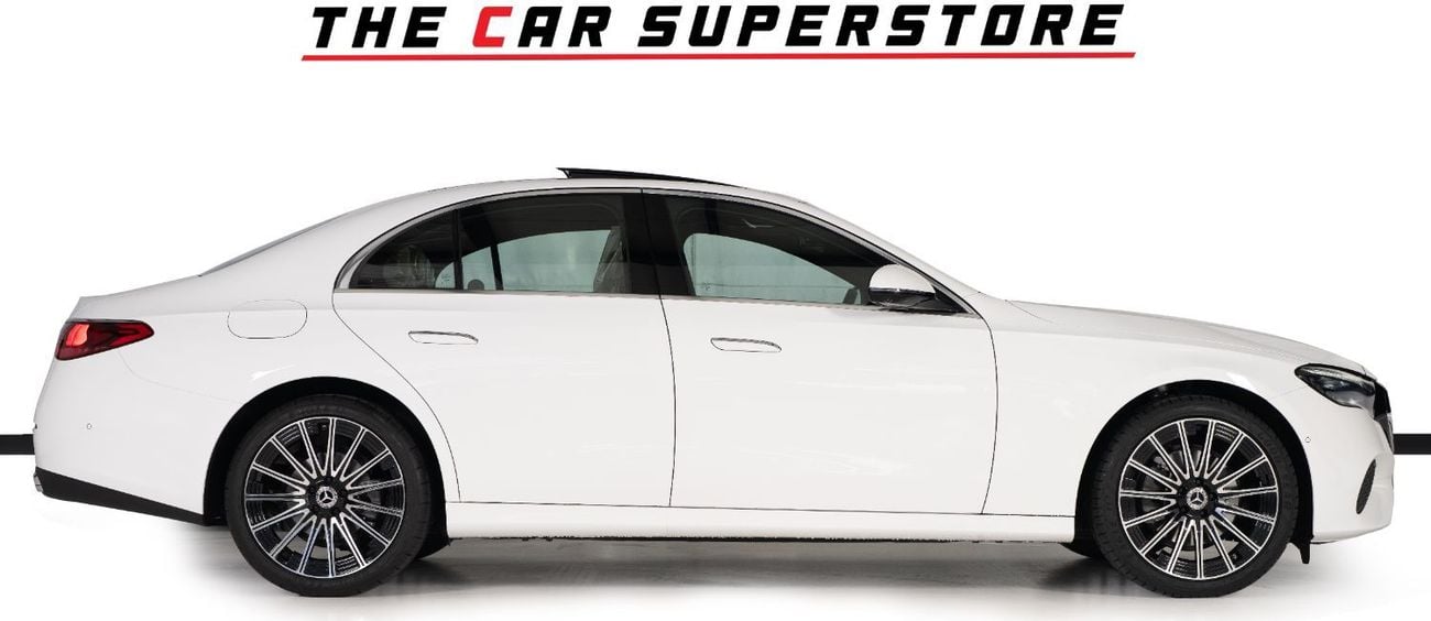 Mercedes-Benz E200 Avantgarde Exterior Package-20 Inch AMG Rims-Chrome Package