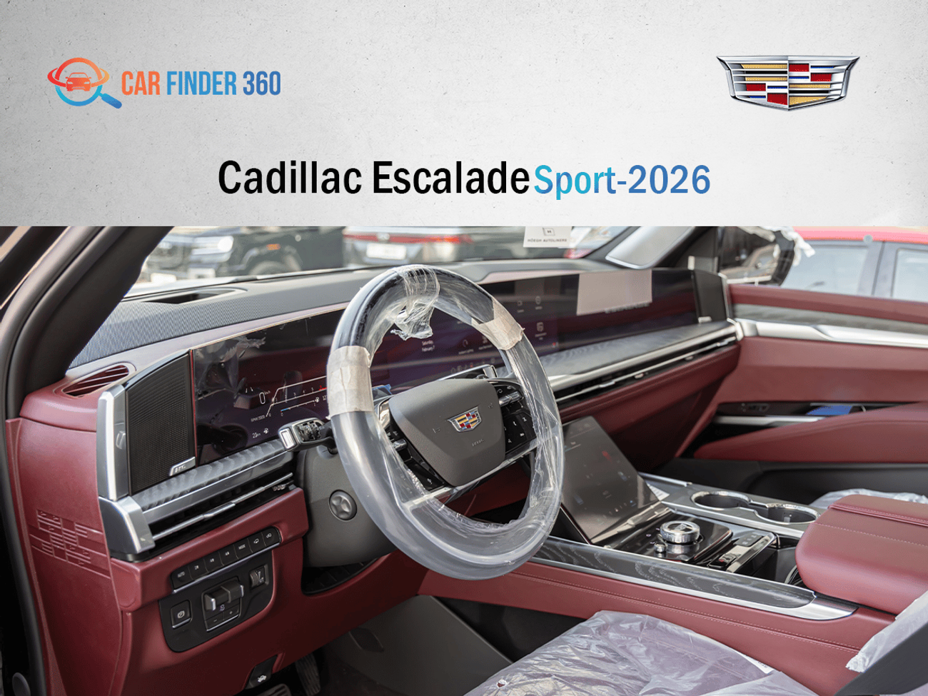 كاديلاك إسكالاد Cadillac Escalade Sport - 2026 - GCC (export only)