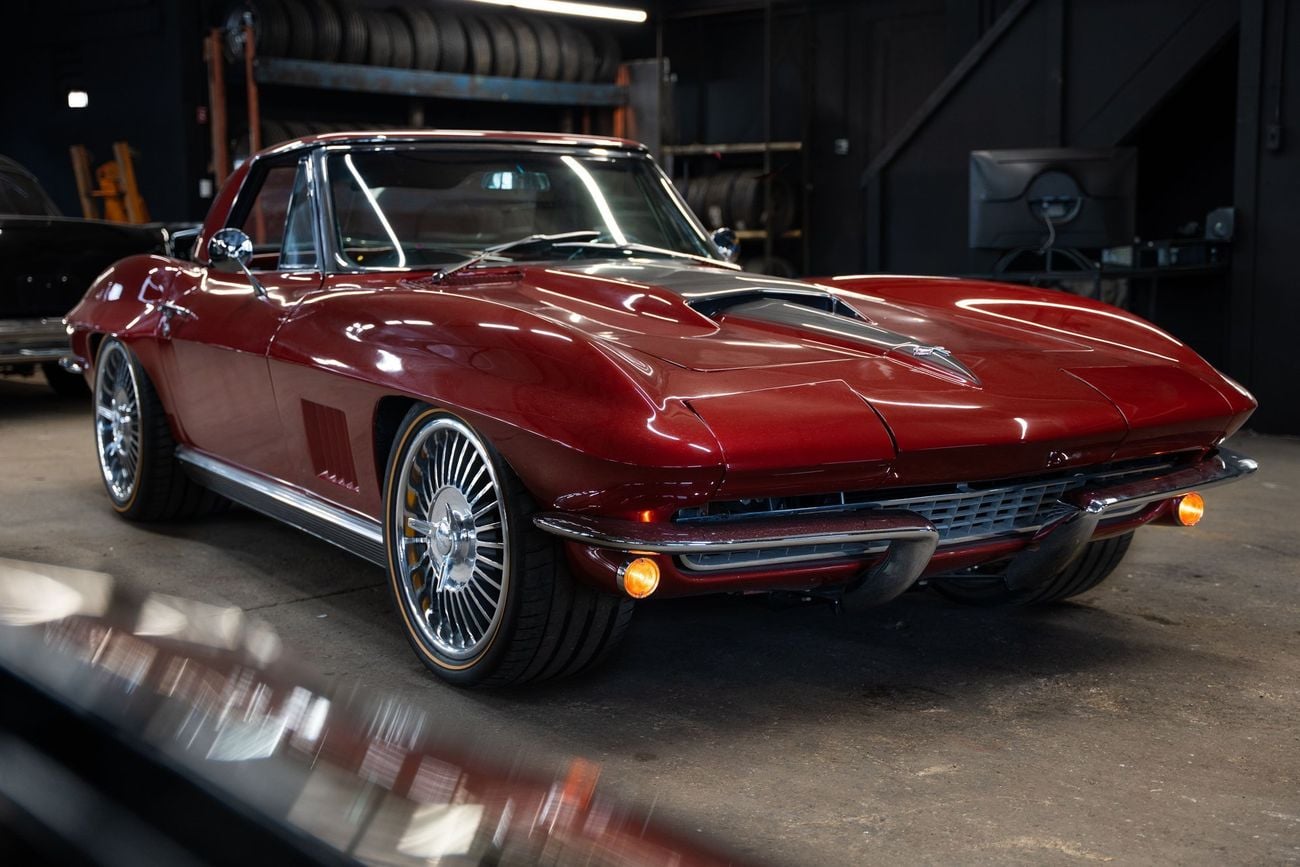 شيفروليه كورفت LS3, SRIII Tubular Chassis, Baer 6P Brakes, Pro Touring Restomod