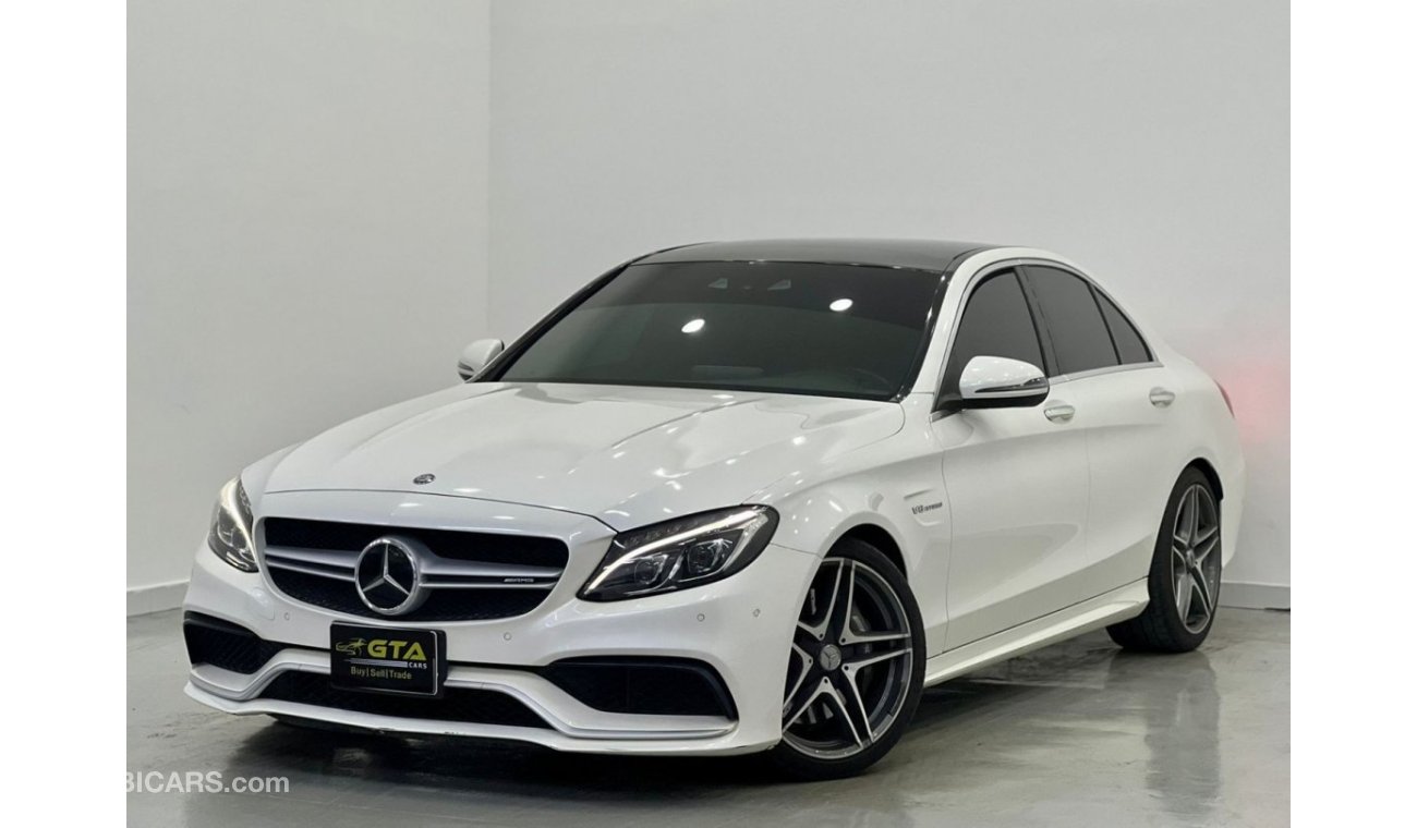 مرسيدس بنز C 63 AMG 2017 Mercedes C 63 AMG, Full Service history, Warranty, GCC