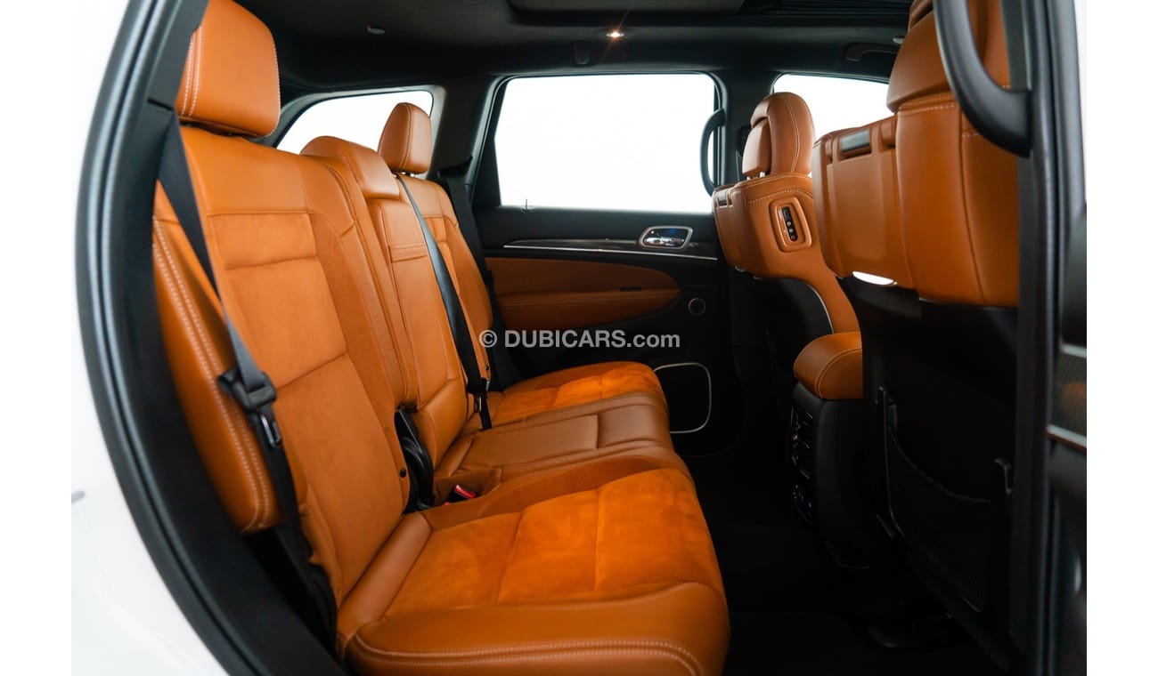 جيب جراند شيروكي SRT 2018 Jeep Grand Cherokee SRT / Full Jeep Service History & 5 Year Jeep Warranty