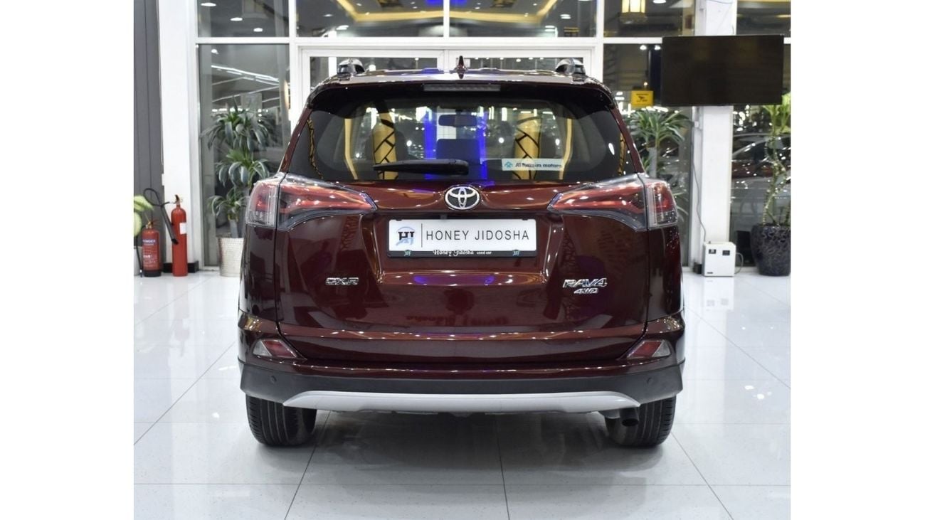 تويوتا راف ٤ EXCELLENT DEAL for our Toyota Rav4 GXR 4WD ( 2017 Model ) in Burgundy Color GCC Specs