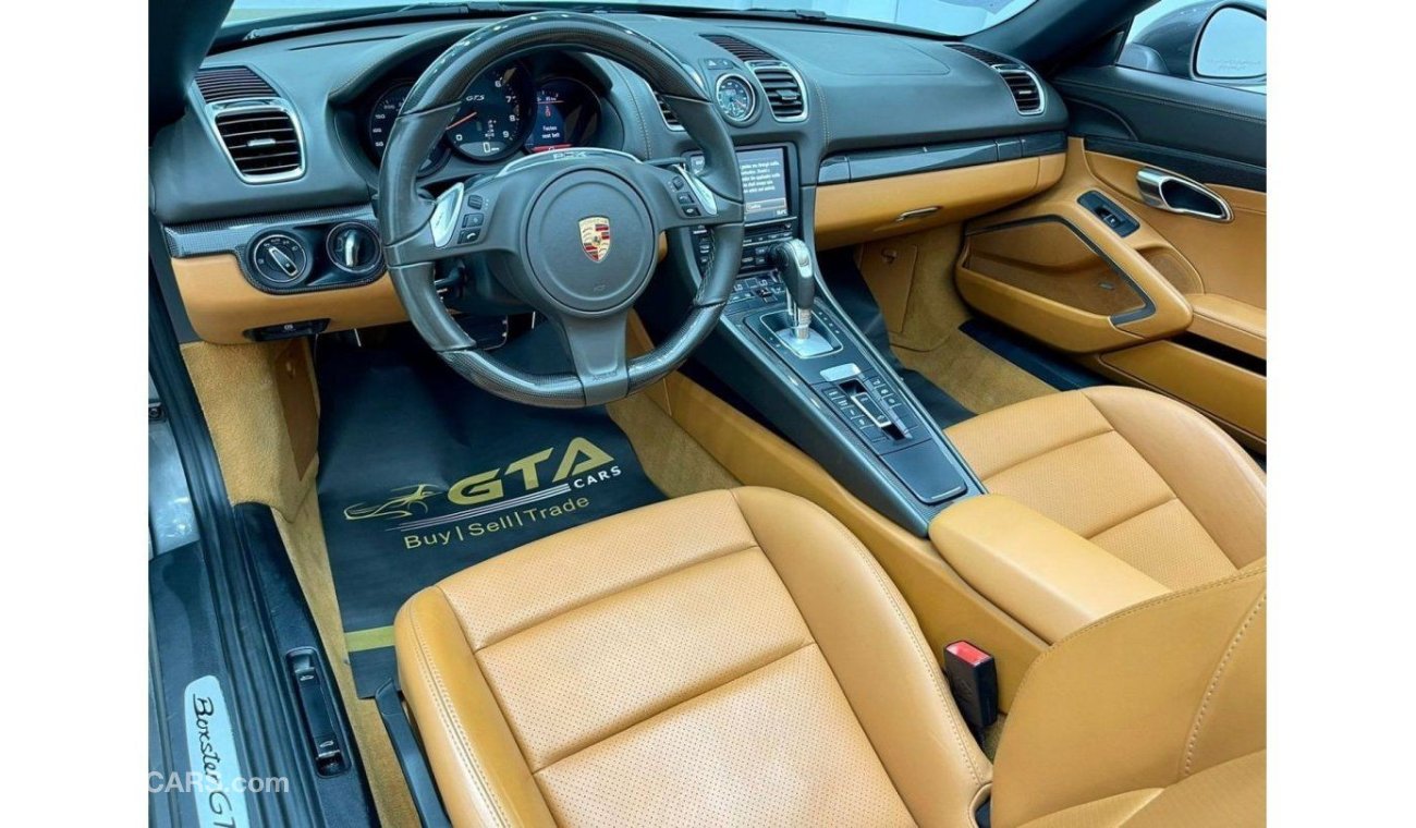 بورش بوكستر جي تي أس 2015 Porsche Boxster GTS, Full Porsche Service History, Warranty, GCC