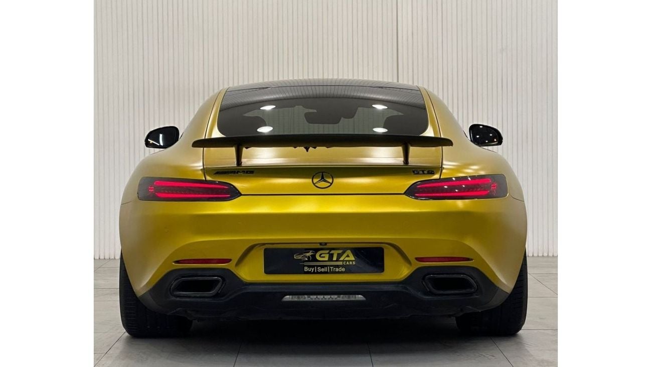 مرسيدس بنز AMG GT S 2016 Mercedes Benz GTS AMG Coupe, Mercedes Service Pack, Full Mercedes Service History, GCC