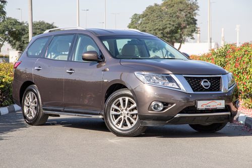 Nissan Pathfinder 1560 AED/MONTHLY - 1 YEAR WARRANTY COVERS MOST CRITICAL PARTS