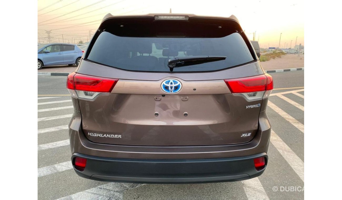 Toyota Highlander 2019 TOYOTA HIGHLANDER XLE HYBRID