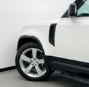 لاند روفر ديفندر 2023 Land Rover Defender 90 SE P400, 2028 LR Warranty, Full LR Service History, Fully Loaded, GCC