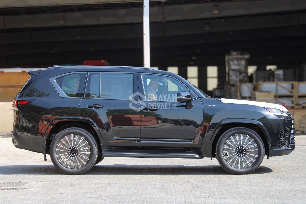 لكزس LX 600 LHD 3.5L PETROL V6 TT VIP KURO 4S BLACK EDITION 25-ML AT 2026MY