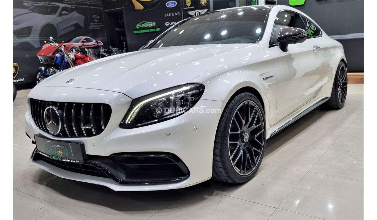 Mercedes-Benz C 63 Coupe MERCEDES C63S GCC 2019 FULL SERVICE HISTORY FROM GARGASH UNDER WARRANTY TILL 2024 FOR 349K AED