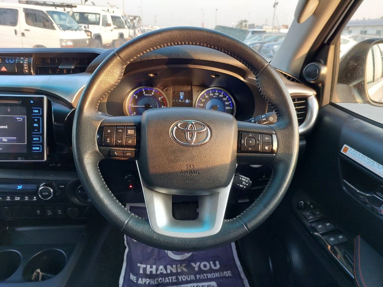 تويوتا هيلوكس TOYOTA HILUX PICKUP RHD 2018 MODEL 2.8 L DIESEL AUTOMATIC(PM29171)