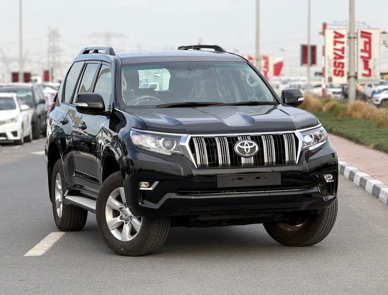 تويوتا برادو Toyota prado 2016model Modified 2022MODEL.8 diesel automatic colour Black Transmission Automatic Int