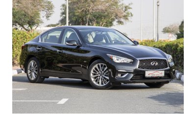 إنفينيتي Q50 1060 AED/MONTHLY - 1 YEAR WARRANTY COVERS MOST CRITICAL PARTS