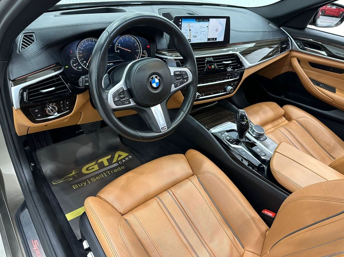 BMW 530i M Sport 2017 BMW 530i Sport-Line, Warranty, Full Service History, Full Options, GCC