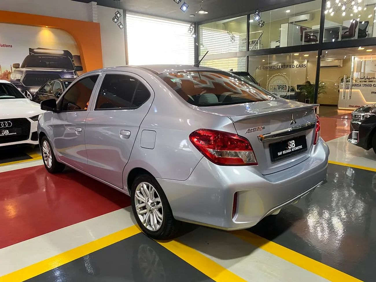 ميتسوبيشي اتراج GLX Base 1.2L 0% Down Payment | NO CONVENIENCE FEES l Under warranty | Certified Pre-owned |