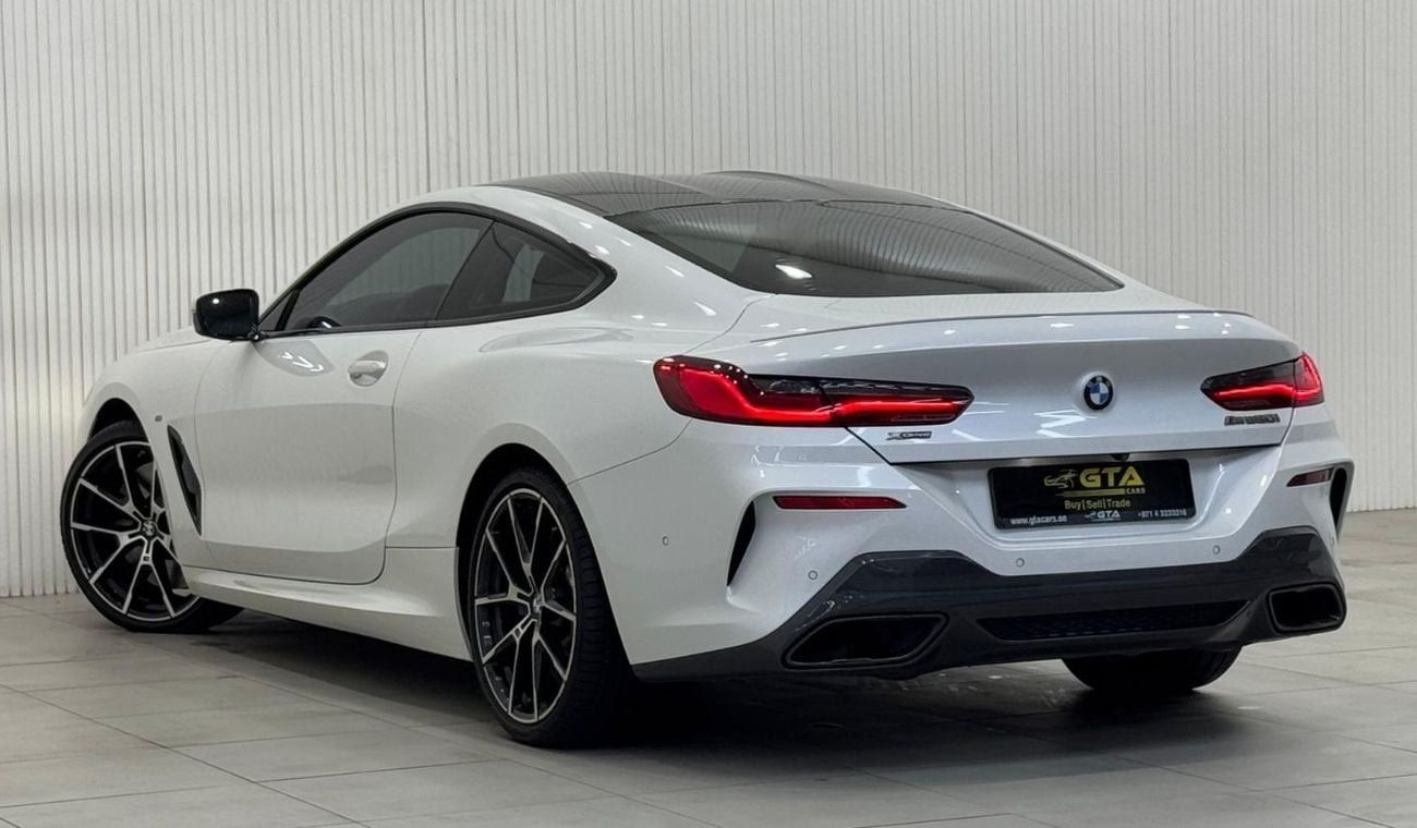 بي أم دبليو M850i xDrive 4.4L 2019 BMW M850i xDrive, July 2026 BMW Warranty + Service Pack, Very Low Kms, GCC