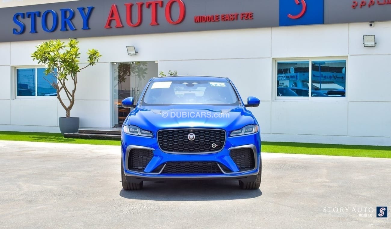 Jaguar F Pace SVR P550 5.0P V8 AWD Aut.  (For Local Sales plus 10% for Customs & VAT)