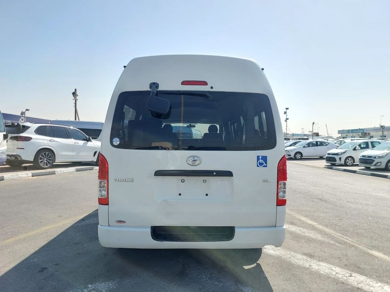 Toyota Hiace (RAMADAN OFFER) TOYOTA HIACE VAN RHD 2014 MODEL 3.0 L DIESEL AUTOMATIC(PM19576)