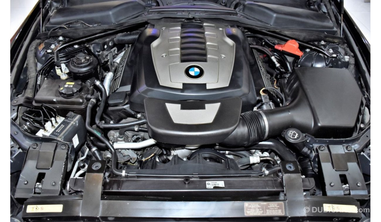 بي أم دبليو 650 EXCELLENT DEAL for our BMW 650i ( 2008 Model ) in Black Color GCC Specs