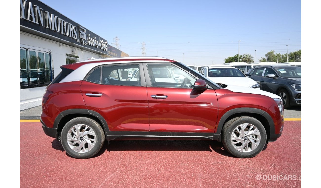 هيونداي كريتا Hyundai Creta SU2i 1.5L Petrol، SUV FWD 5 Doors، Panoramic Roof، Push Start ، كاميرا خلفية ، DVD ، ل