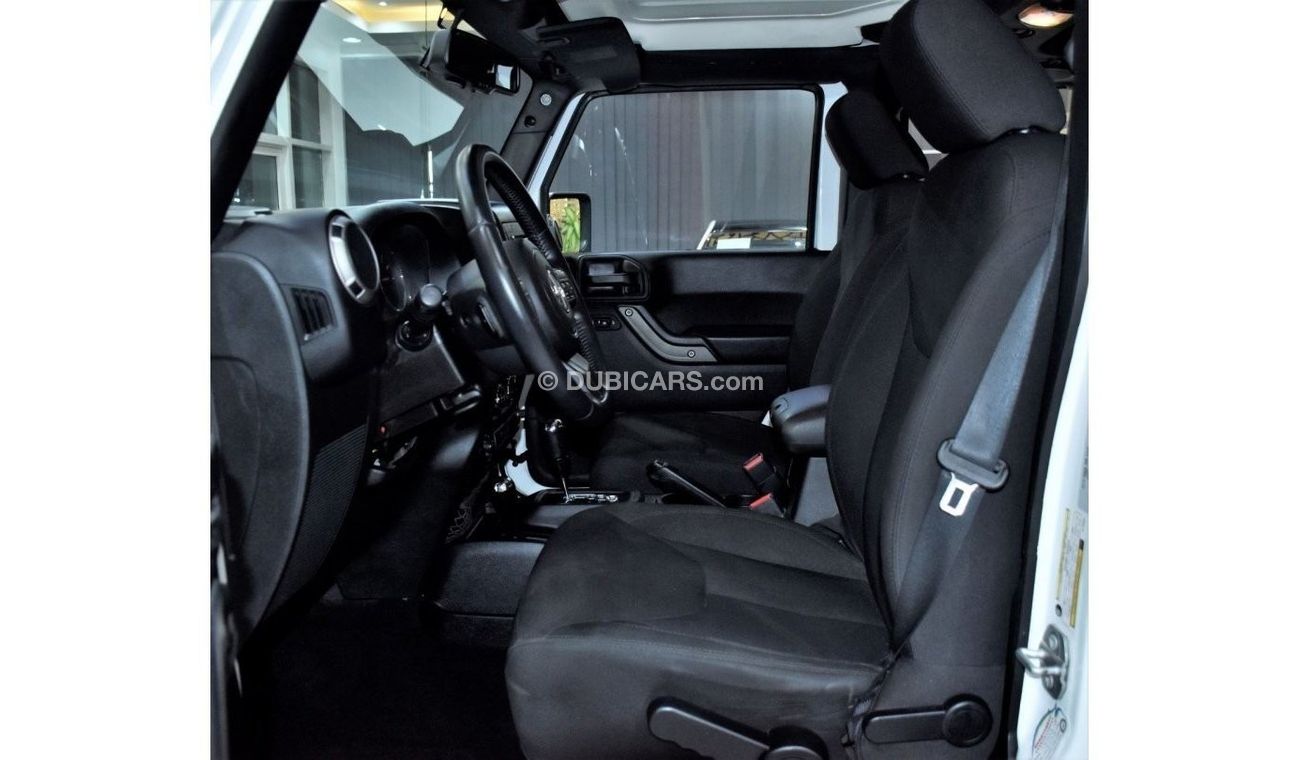 Jeep Wrangler EXCELLENT DEAL for our Jeep Wrangler Unlimited Sport ( 2016 Model ) in White Color GCC Specs