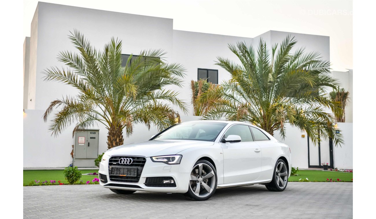 Audi A5 50 TFSI S-LINE 3.0 V6 - Under Agency Warranty & Service Contract! - AED 2,135 PM! - 0% DP