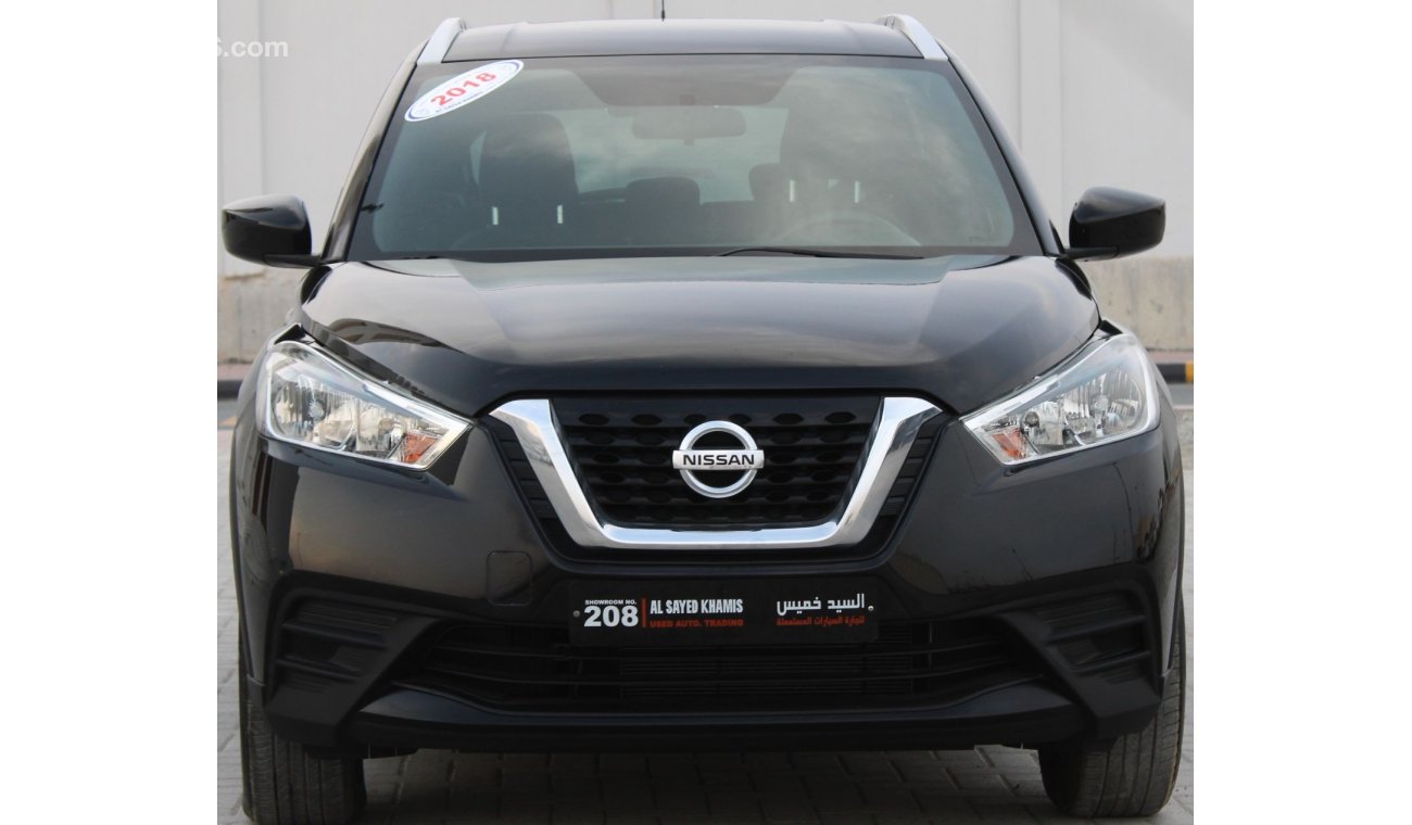 Nissan Kicks S Nissan Kicks 2018 GCC, in excellent condition, without accidents