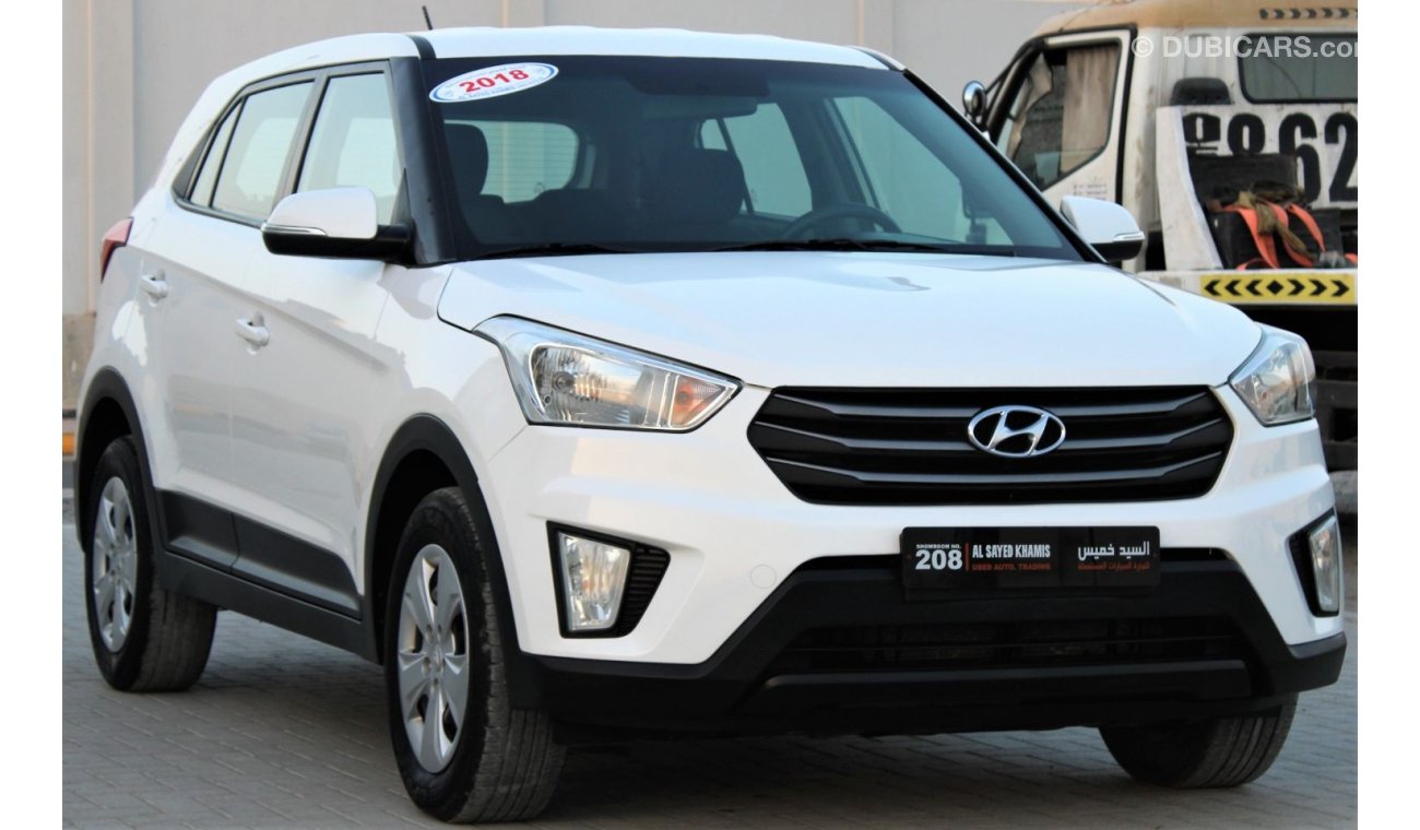 Hyundai Creta Hyundai Creta 2018 GCC, in excellent condition, without accidents, very clean from inside and outsid