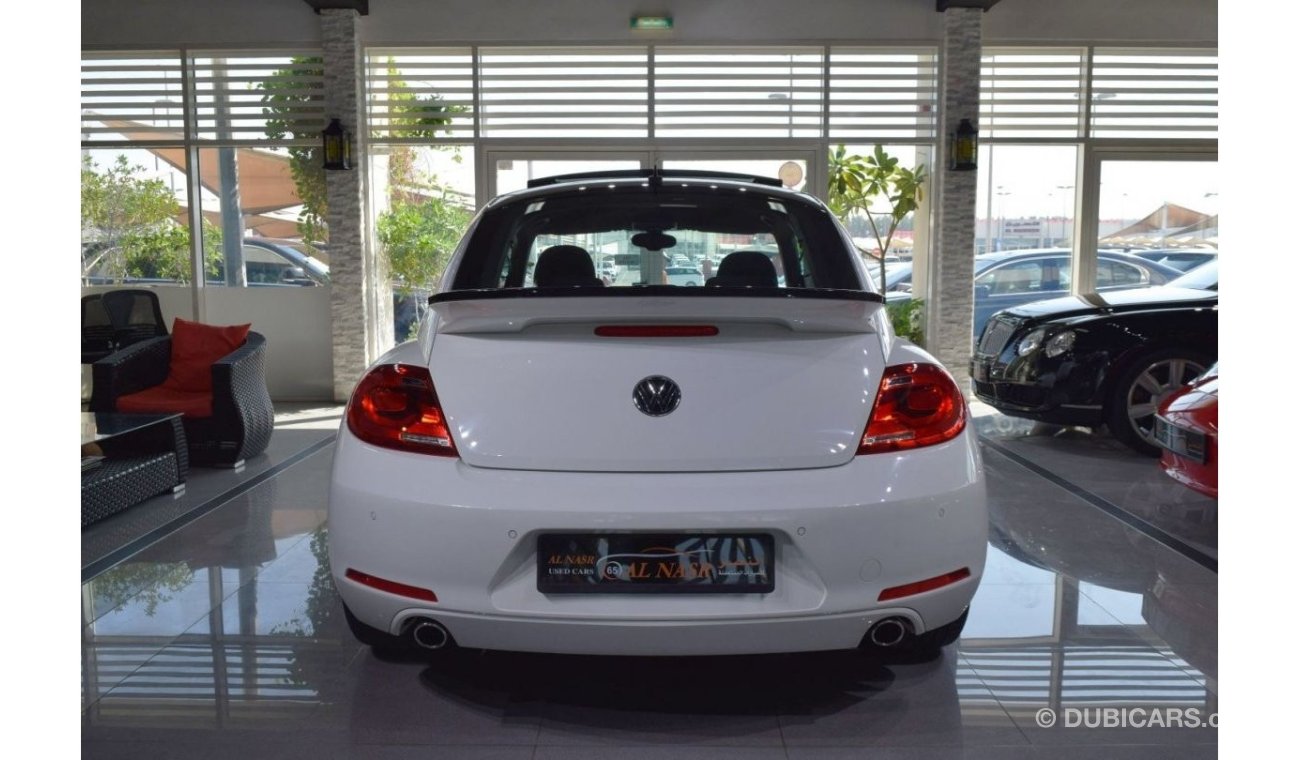 Volkswagen Beetle SEL صبغ وكاله | Beetle 2.0L | GCC Specs | Original Paint | Single Owner | Excellent Condition | Acci