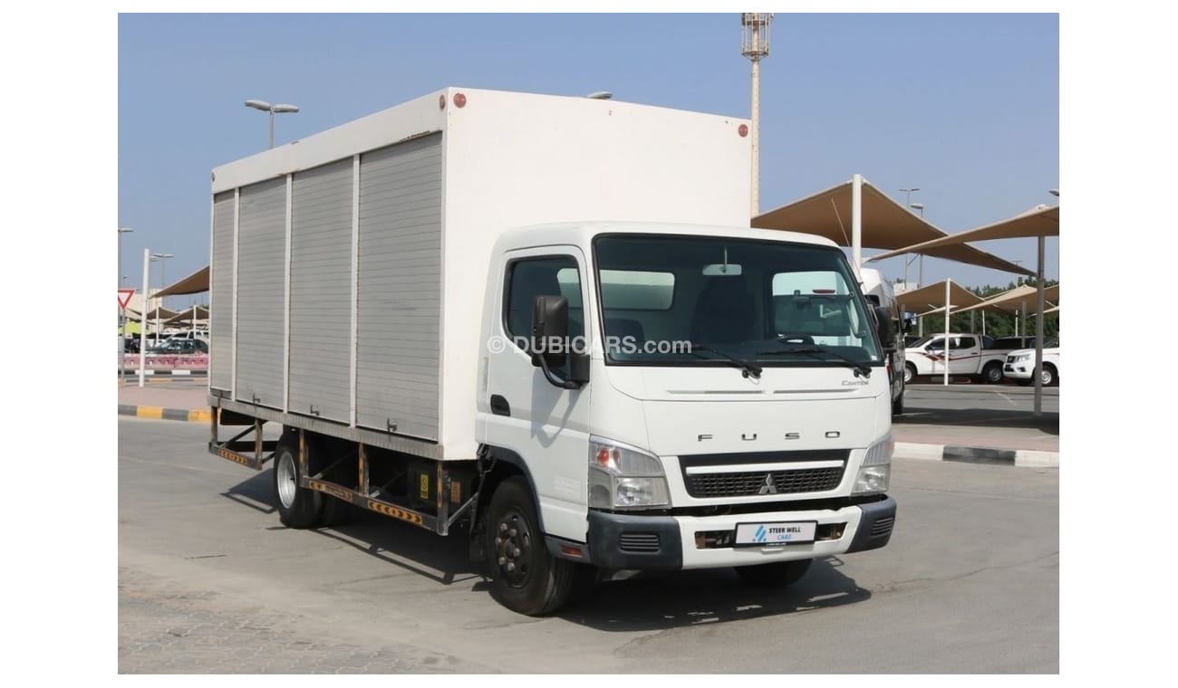 Mitsubishi Fuso Canter 2017 | MITSUBISHI CANTER LONG CHASSIS SHUTTER BOX - WITH GCC SPECS AND EXCELLENT CONDITION