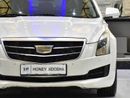 كاديلاك ATS EXCELLENT DEAL for our Cadillac ATS ( 2015 Model ) in White Color GCC Specs