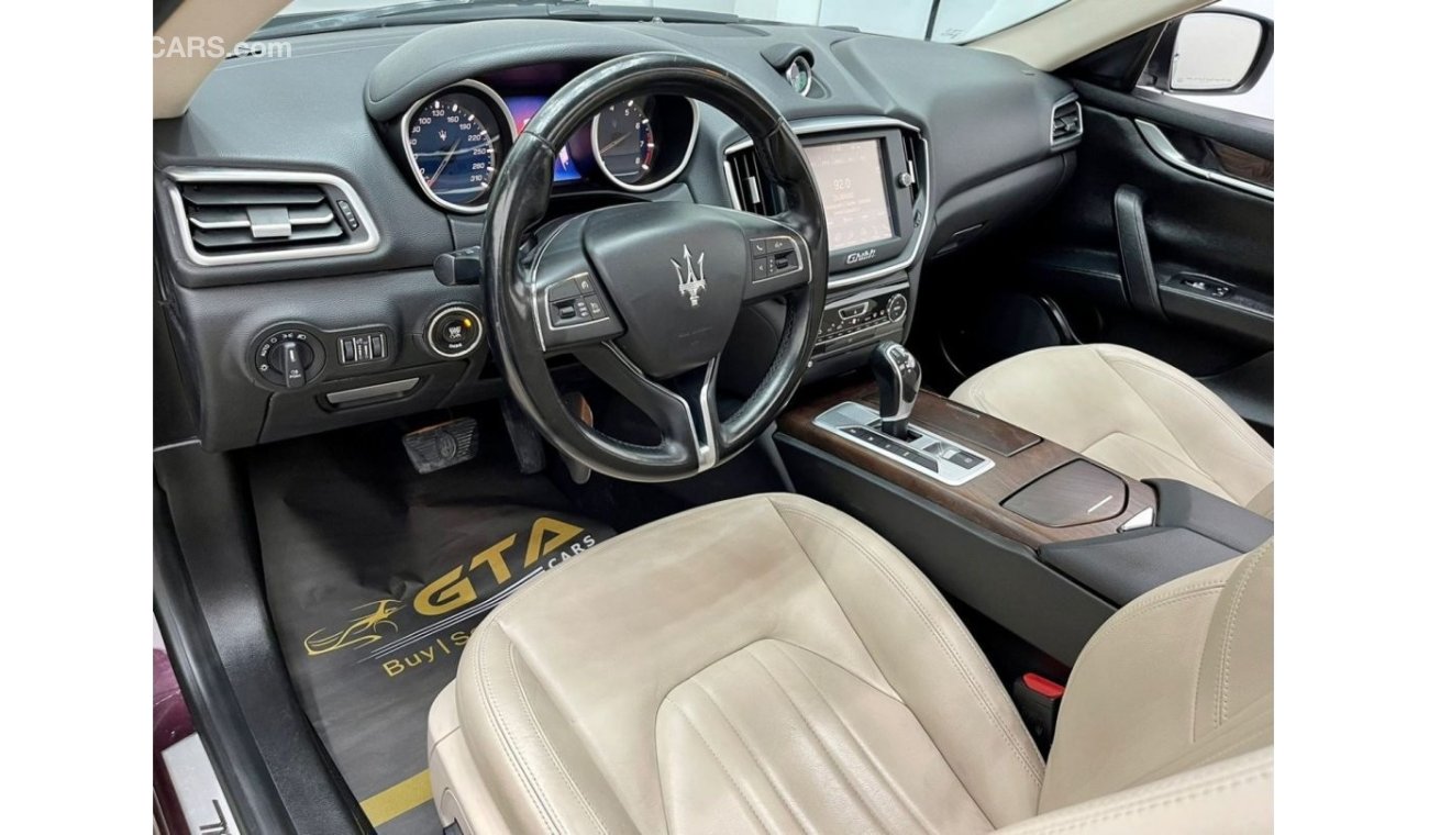 مازيراتي جيبلي 2014 Maserati Ghibli, Full Service History, GCC