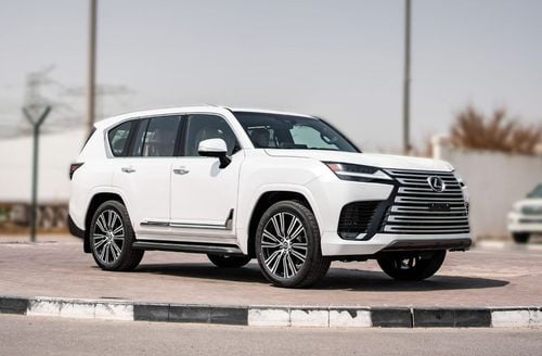 Lexus LX 700h 2026 Lexus LX700h Signature 3.5L AT Hybrid (White-Tan) 7 Seats