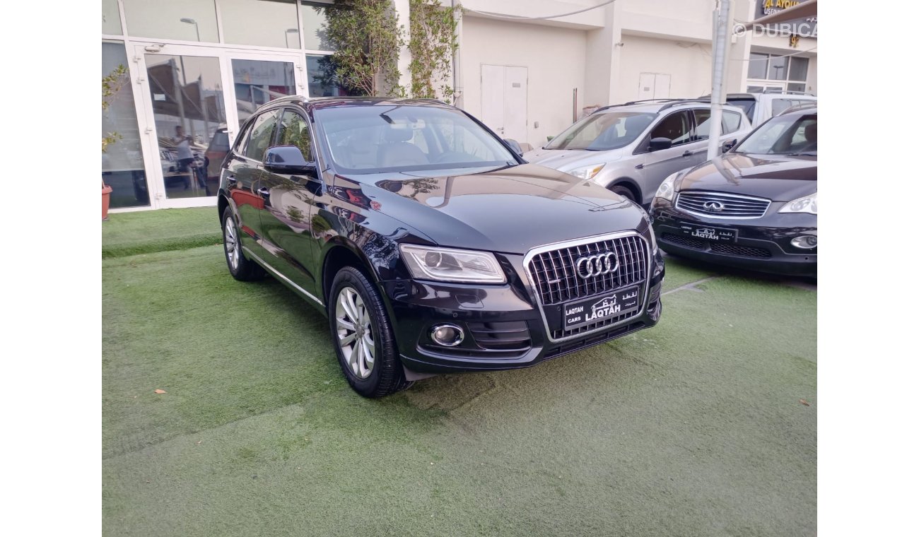 Audi Q5 Gulf agency dye 2016 model, cruise control, leather wheels, in excellent condition