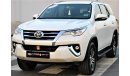 Toyota Fortuner Toyota Fortuner GXR 2017 GCC 4 Cylinder in excellent condition without paint without accidents, very