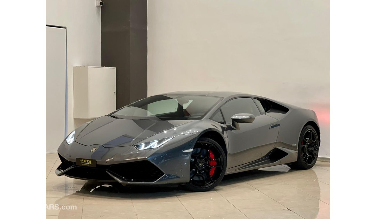 لمبرجيني هوراكان 2015 Lamborghini Huracan LP 610-4, Full Service History, GCC