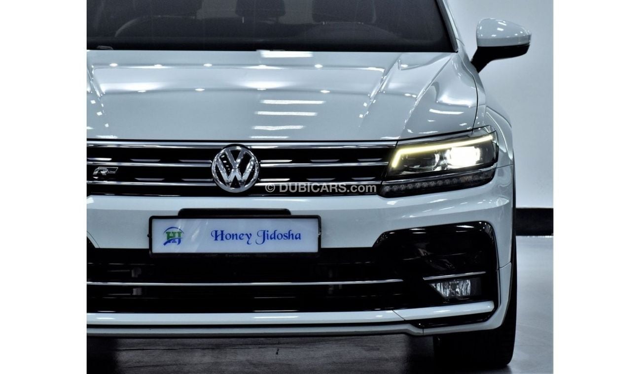 Volkswagen Tiguan EXCELLENT DEAL for our Volkswagen Tiguan R-Line 4Motion ( 2019 Model ) in White Color GCC Specs