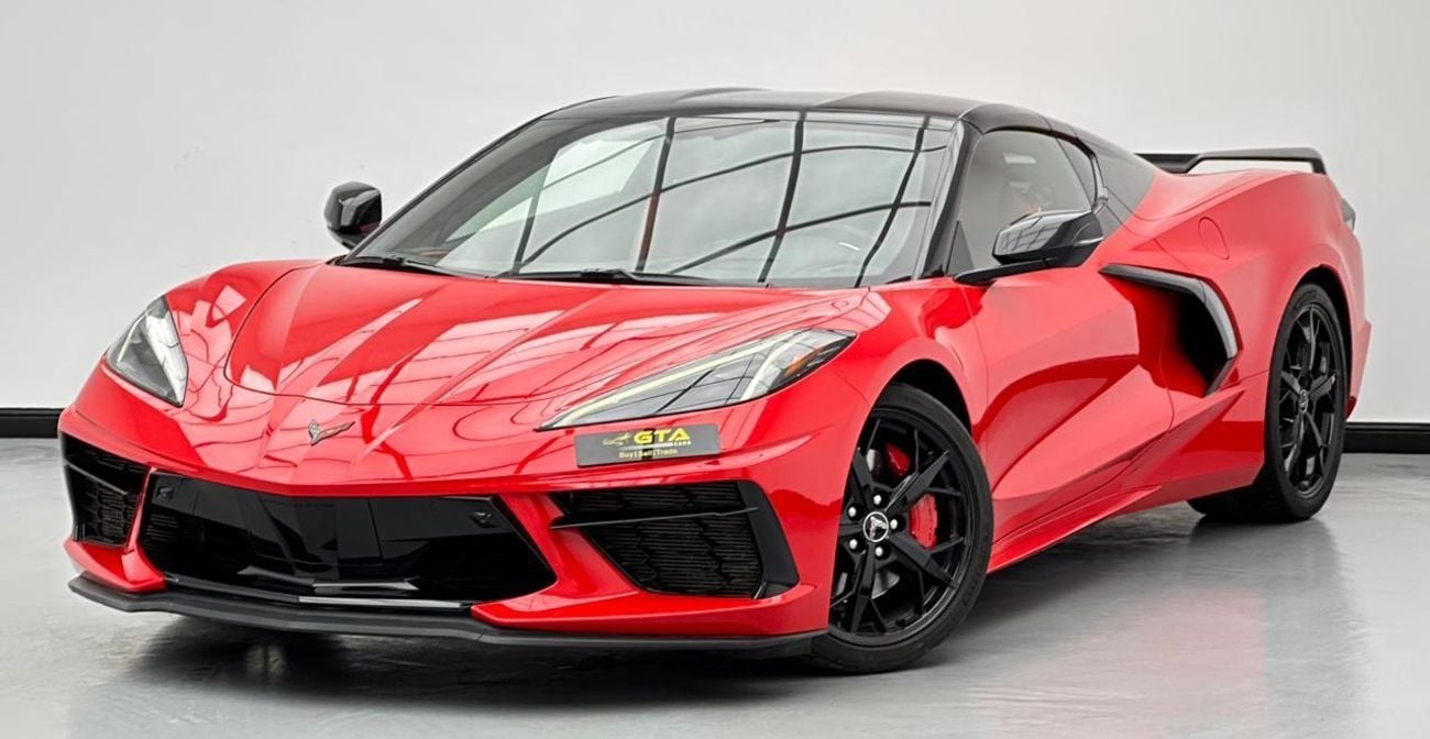 شيفروليه كورفت 2021 Chevrolet Corvette Stingray 3LT, 1 Year Warranty Unlimited Km, Chevrolet Full Service History,