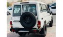 تويوتا لاند كروزر هارد توب Toyota Land Cruiser hard top Diesel engine 4.5 model 2015 full seats car very clean and good conditi